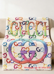Gucci Rainbow Monogram Throw Blankets GGJY (31)